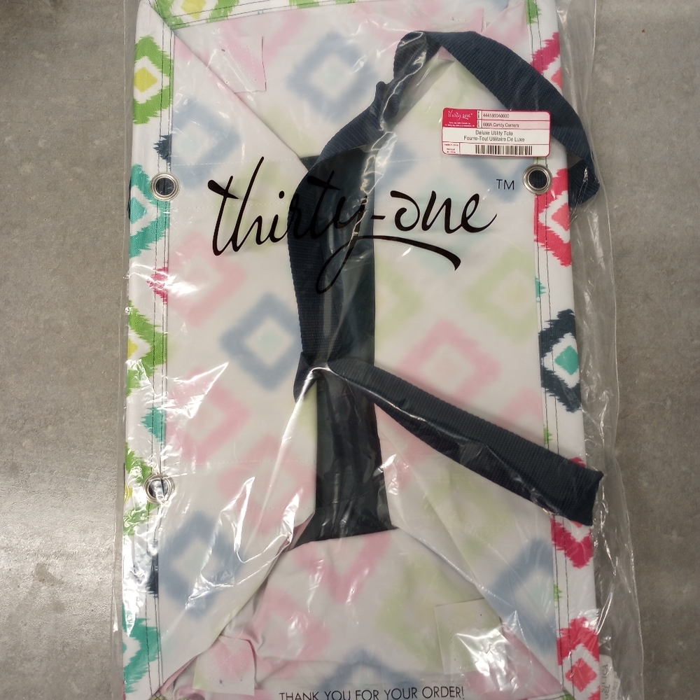 Thirty One Deluxe Utility Tote - Picture 2 of 3